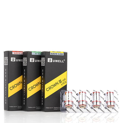 Uwell Crown 3 coils 4 Pack