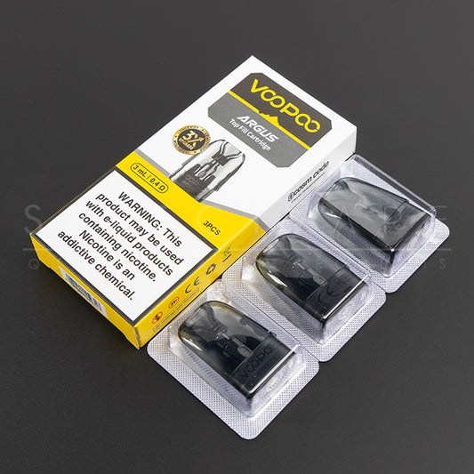 VooPoo Argus Top Fill 3ML Refillable Replacement Pod Cartridge - Pack of 3