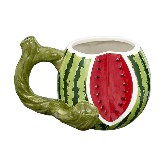 Watermelon Ceramic Pipe Mug