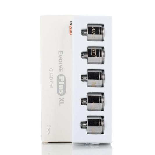Yocan Plus Evolve XL Quartz Quad Replacement Coil (CONCENTRATE) - 5 Pack